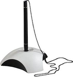 HAN Kugelschreiberständer Delta grau