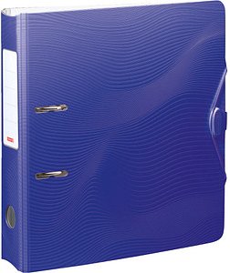 BRUNNEN WAVE Ordner blau Kunststoff 7,0 cm DIN A4, 1 St.