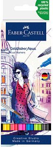 FABER-CASTELL Goldfaber Aqua Dual Aquarellmarker-Set farbsortiert, 1 St.