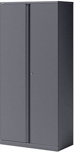 Thumbnail - BISLEY Stahlschrank Essentials YECB09194S634 anthrazit 91,4 x 47,0 x 197,0 cm, aufgebaut