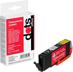 Thumbnail - dots schwarz Druckerpatrone kompatibel zu Canon CLI-571 XL BK