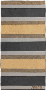Dyckhoff Saunatuch XL Stripe gelb 100,0 x 200,0 cm