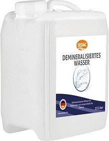 SEDAC® Demineralisiertes Wasser 10 l