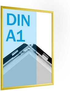 Thumbnail - SPRINTIS Klapprahmen gelb 59,4 x 84,1 cm, 1 St.