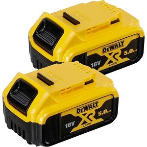 Thumbnail - DeWALT Werkzeugakkus DCB184P2-XJ Lithium-Ionen 2x 5,0 Ah