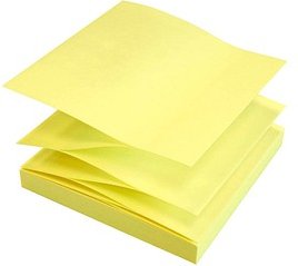 Thumbnail - inFO Z-Faltung Haftnotizen gelb, 1 Block