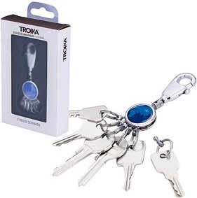 TROIKA® Schlüsselanhänger AROUND THE WORLD mehrfarbig