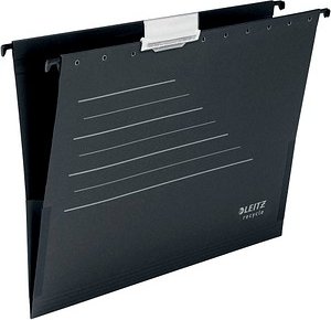 10 LEITZ Hängetaschen ALPHA® recycle 1922 schwarz