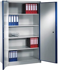 CP Sicherheitsschrank C 4000 Certos lichtgrau, enzianblau 120,0 x 50,0 x 195,0 cm