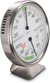 hama Tahiti Thermometer silber