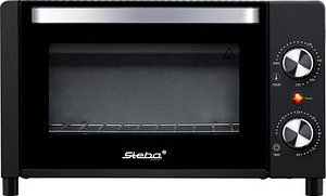 Steba KB A9 Minibackofen 1.050 W schwarz/silber