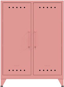 BISLEY Sideboard Fern Middle, FERMID620 pastelpink 80,0 x 40,0 x 110,0 cm, 1 St.
