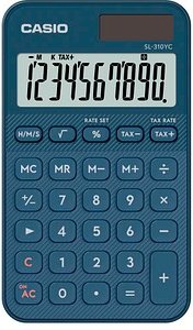Thumbnail - CASIO SL-310YC-NY Taschenrechner marineblau