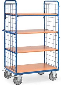 fetra Etagenwagen 8411 blau 60,9 x 116,9 x 180,0 cm