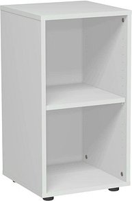 geramöbel Aktenregal lichtgrau 40,0 x 40,0 x 75,2 cm, 1 St.