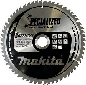 makita B-67284 EFFICUT Kreissägeblatt 260,0 mm, 60 Zähne, 1 St.