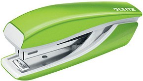 AKTION: LEITZ Heftgerät NeXXt 5528 WOW Mini grün-metallic mit Prämie nach Registrierung