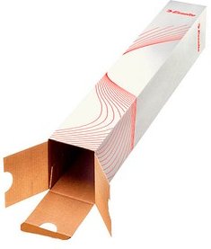 Esselte Versandhülsen eckig für DIN A1, DIN B1, DIN B2, DIN C1, 10 St.