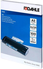 Thumbnail - 100 DAHLE Laminierfolien glänzend für A3 125 micron