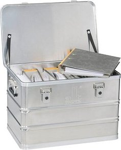 Allit AluPlus Alubox 70,0 l grau 59,5 x 40,0 x 37,5 cm