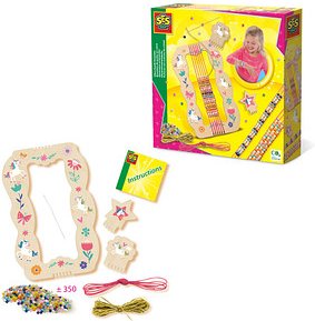 Thumbnail - SES Creative® Schmuck-Basteln-Set Glasperlenarmbänder mehrfarbig