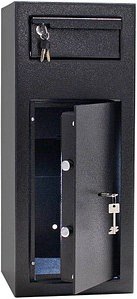 Thumbnail - ROTTNER Einwurftresor CashMatic 1 schwarz 25,0 x 26,0 x 60,0 cm