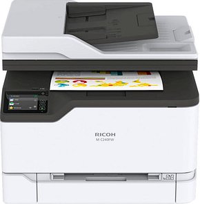 RICOH M C240FW 4 in 1 Farblaser-Multifunktionsdrucker weiß