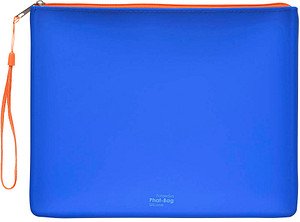 FolderSys Reißverschlussbeutel PHAT BAG DIN A5 blau/orange 1,2 mm, 1 St.