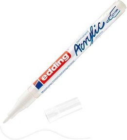 edding 5500 Acrylstift weiß 0,7 - 1,0 mm, 1 St.