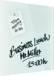 Thumbnail - magnetoplan Glas-Magnettafel 40,0 x 40,0 cm briliant-weiß