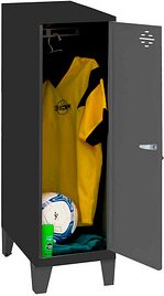 Thumbnail - Simonrack Spind SIMONLOCKER DISM SINGLE anthrazit 8425437120336, 1 Schließfach 30,0 x 50,0 x 101,5 cm