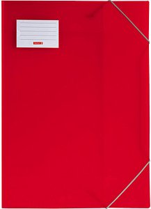 BRUNNEN Zeichenmappe FACT!pp DIN A3 rot transparent, 1 St.