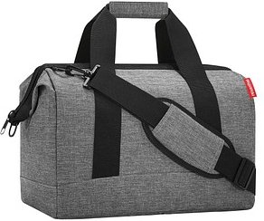 reisenthel® Reisetasche allrounder M Kunstfaser silver twist MS7052