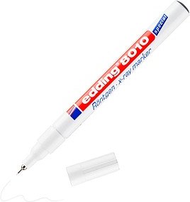 edding 8010 Labormarker weiß 0,75 mm, 1 St.
