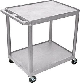 LUXOR Etagenwagen grau 61,0 x 46,0 x 84,0 cm
