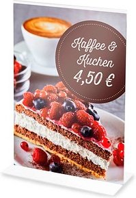 deflecto Tischaufsteller DIN A3 beidseitig, 1 St.