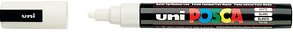 Thumbnail - uni-ball POSCA PC-5M Acrylstift weiß 1,8 - 2,5 mm, 1 St.