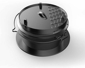 tepro Grilleinsatz Dutch-Oven 32,5 x 31,0 x 18,4 cm, 1 St.