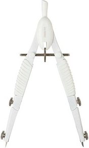 ARISTO Zirkel TopLine Mat Series weiß, 1 St.