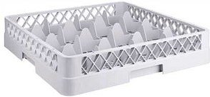 contacto Gastro-Spülkorb 16 Fächer Basiselement grau