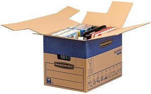 Bankers Box Umzugskartons SmoothMove FastFold 42,9 x 32,7 x 31,0 cm, 5 St.