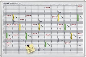 FRANKEN JetKalender® 703 Jahresplaner, Monatseinteilung 90,0 x 60,0 cm