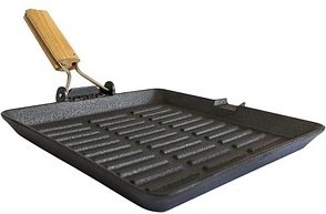 qteck Grillpfanne 23,0 x 36,0 x 2,5 cm, 1 St.