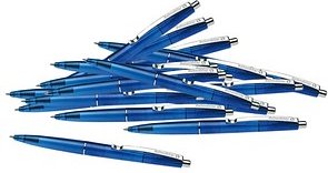 Schneider Kugelschreiber K20 - Icy Colours blau/transparent, Schreibfarbe: blau, 20 St.