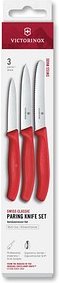 VICTORINOX Küchenmesser Swiss Classic silber, rot, 1 Set
