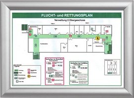 Showdown® Displays  Klapprahmen silber 24,1 x 32,8 cm, 1 St.