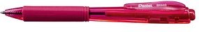 Pentel Kugelschreiber BK440 pink/transparent, Schreibfarbe: pink, 1 St.