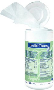 HARTMANN Desinfektionstücher Bacillol Tissues 1-lagig weiß, 100 Tücher