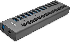 i-tec® USB-Hub USB 3.0 Charging 13-fach grau