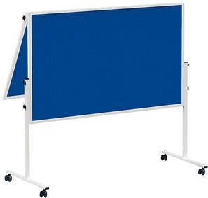 MAUL Moderationswand MAULsolid, klappbar 120,0 x 150,0 cm blau